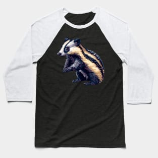 16-Bit Badger Baseball T-Shirt